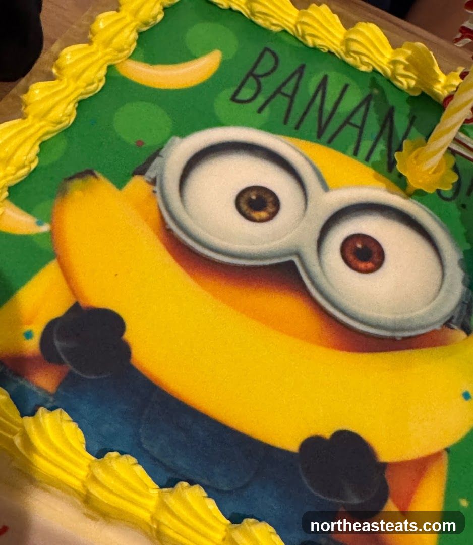Minion Banana Cake