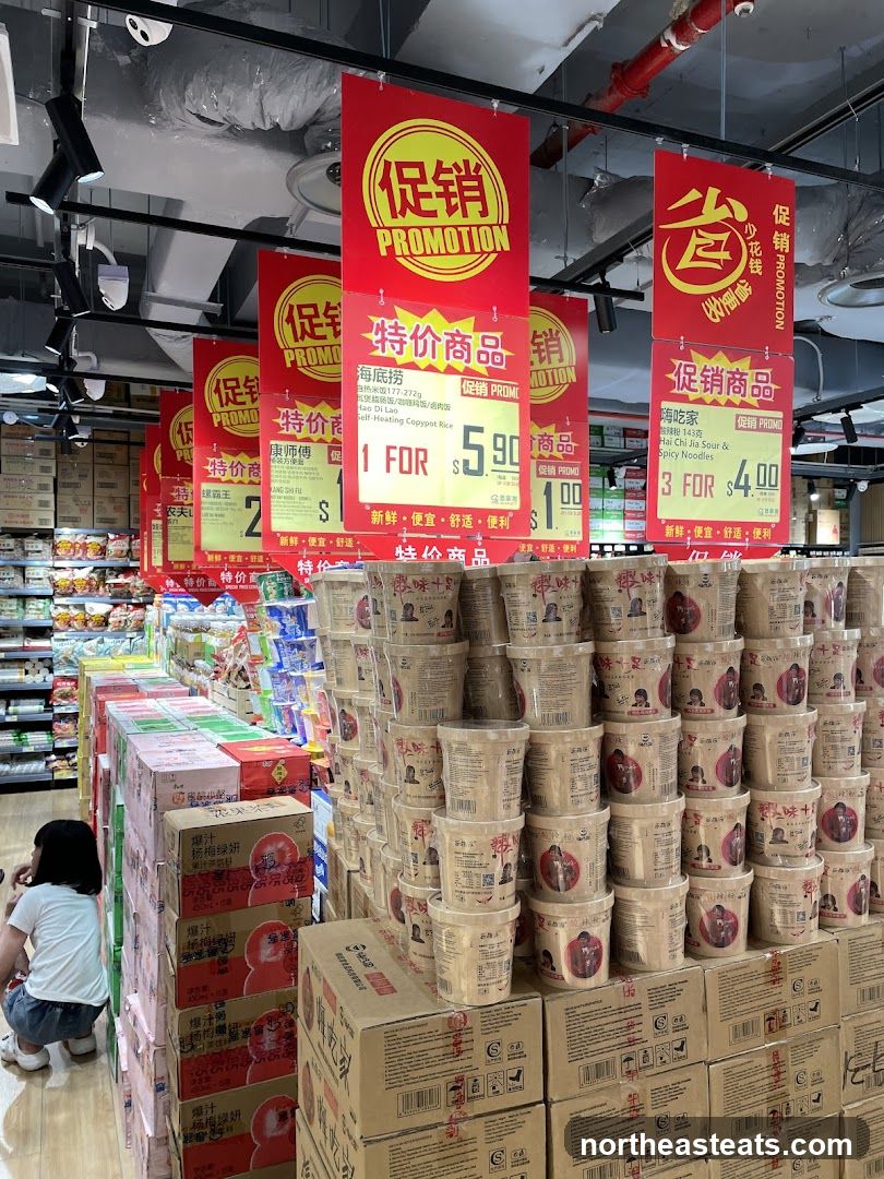 Promotional Sale in a Grocery Store