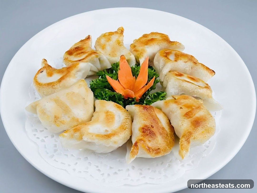 Pan-fried dumplings