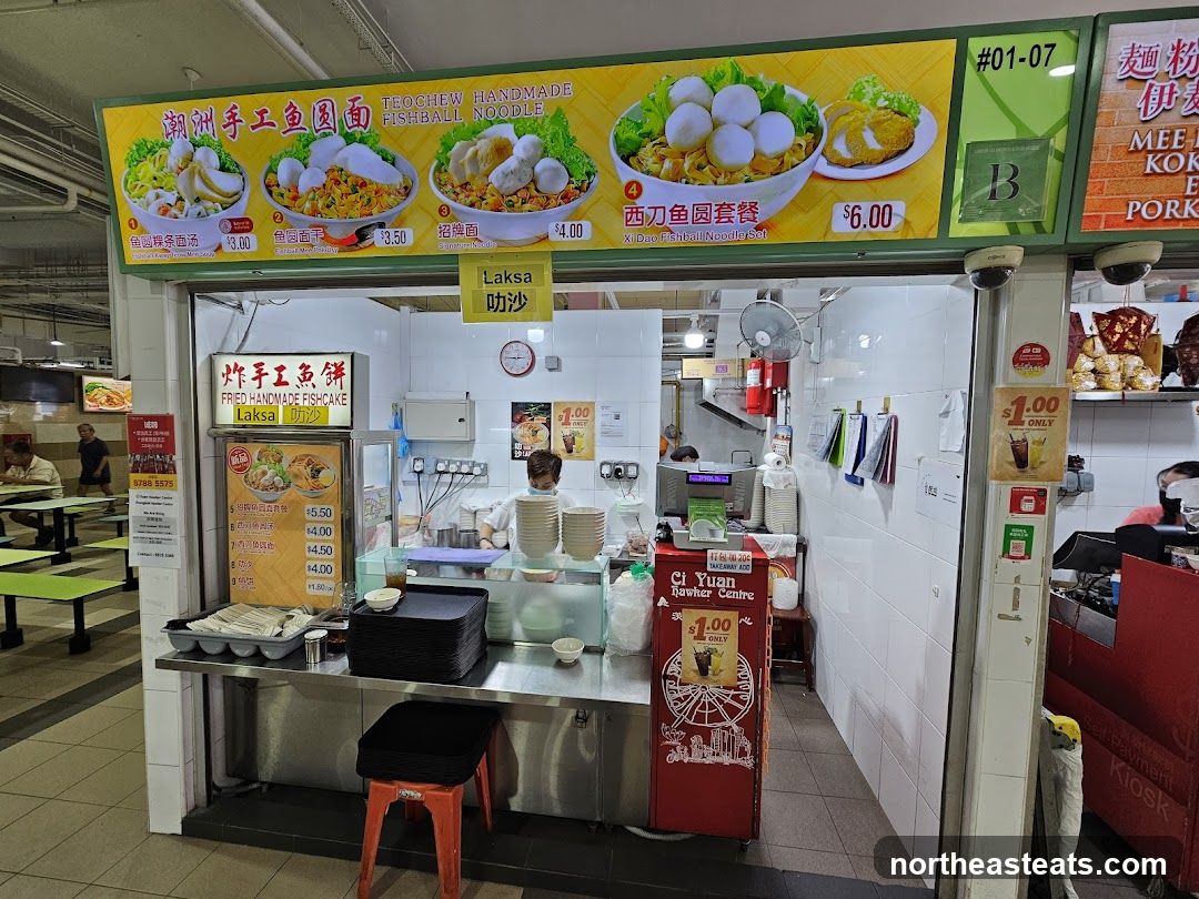 Teochew Handmade Fishball Noodle