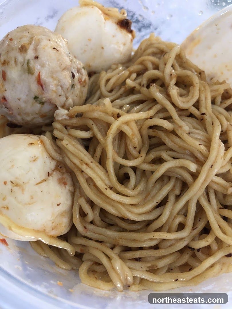 Noodles with Fish Balls