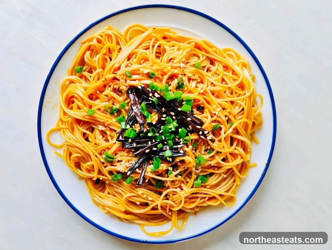 Noodles with Toppings