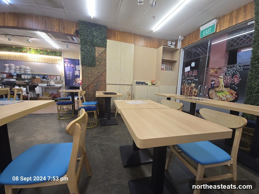 Restaurant Interior with Seating