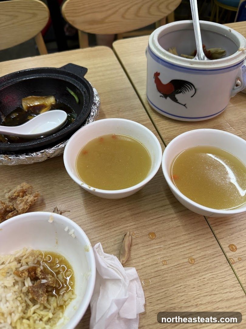 Table with Food and Drinks