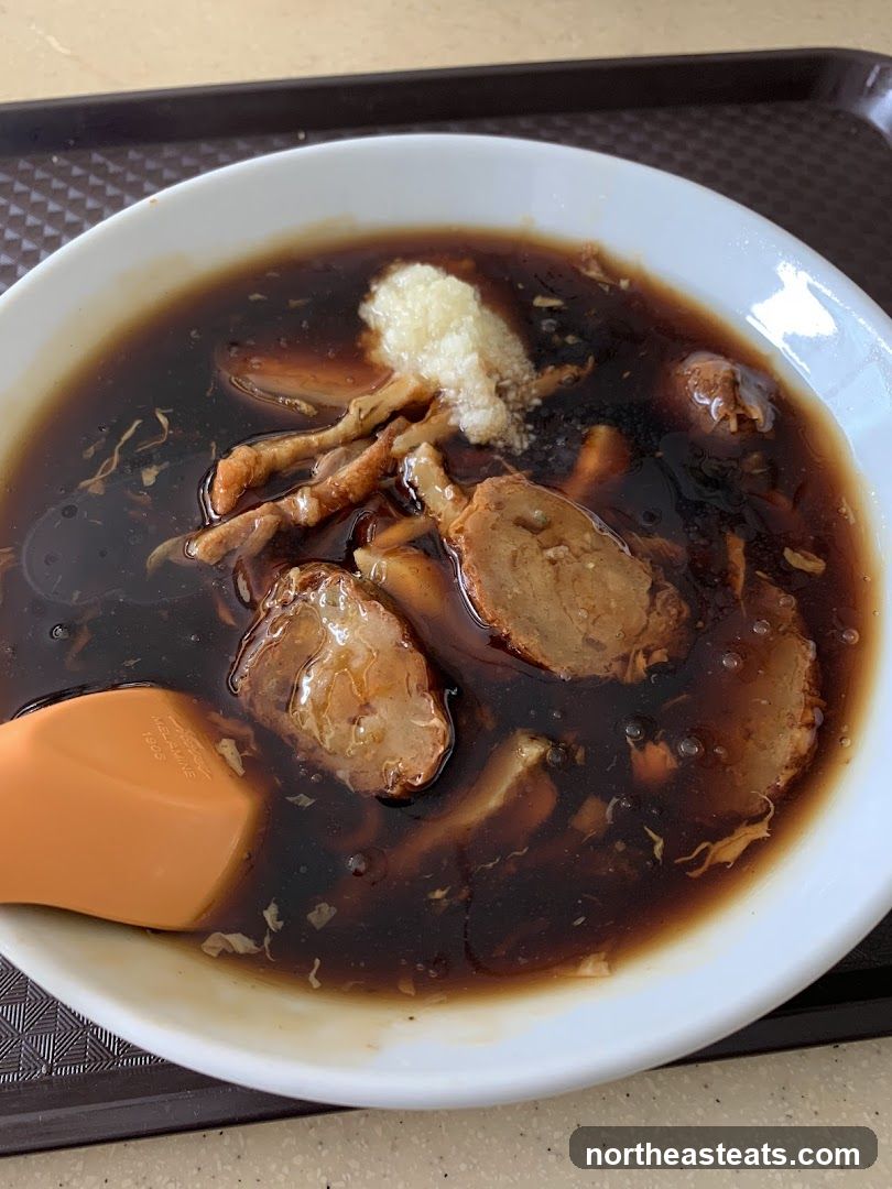 Bowl of Braised Duck Noodles