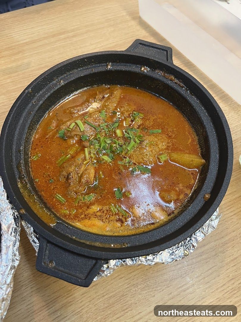 Stew in a Black Pot