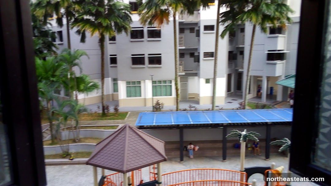 Apartment Building Courtyard