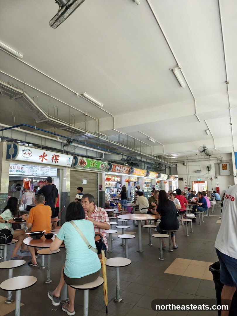 Busy Food Court
