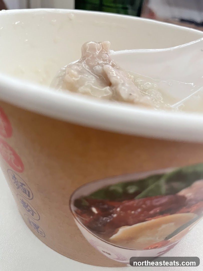 Bowl of Soup with Dumpling