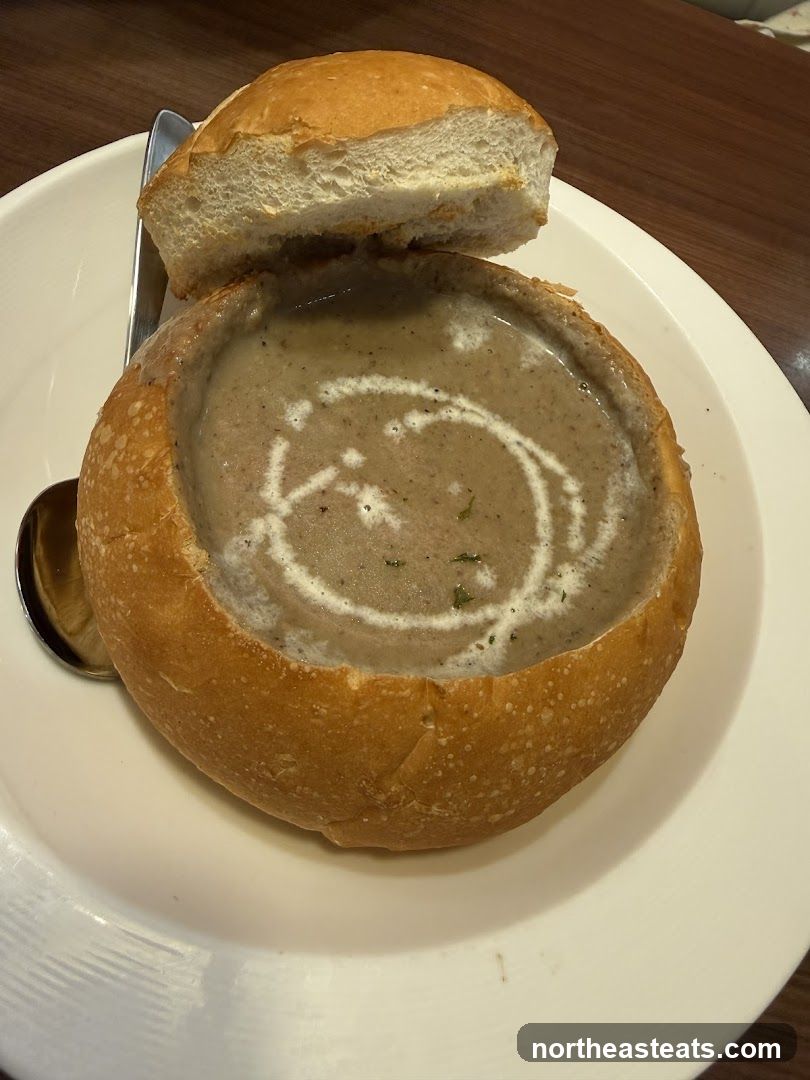 Soup in a Bread Bowl