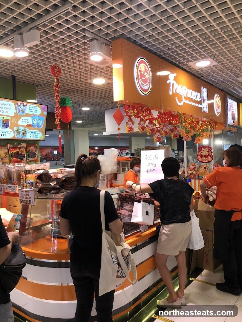 Food Stall with Meat Products