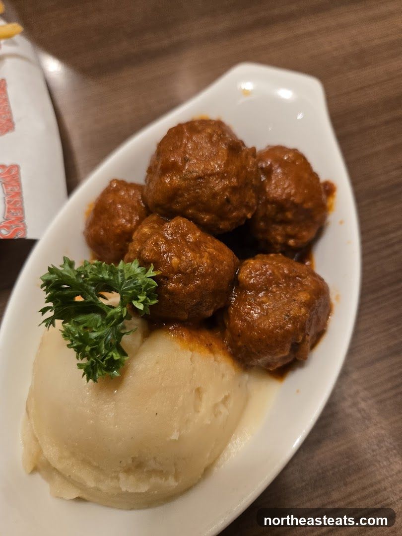 Meatballs with Mashed Potatoes