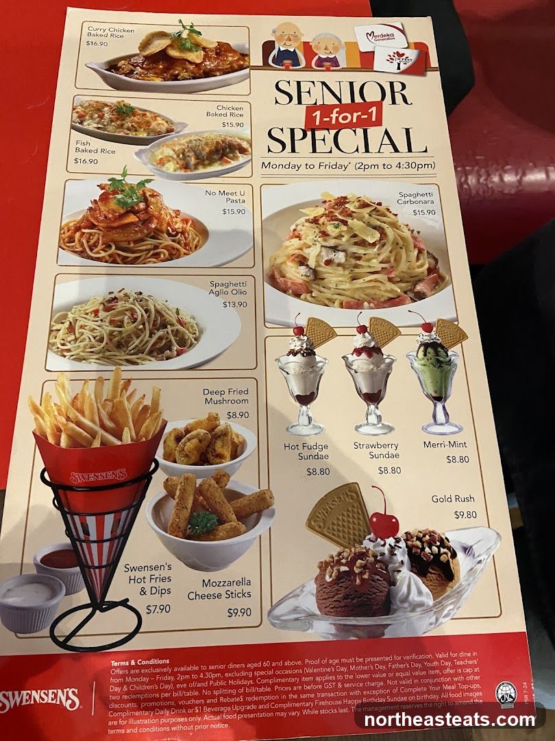 Senior 1-for-1 Special