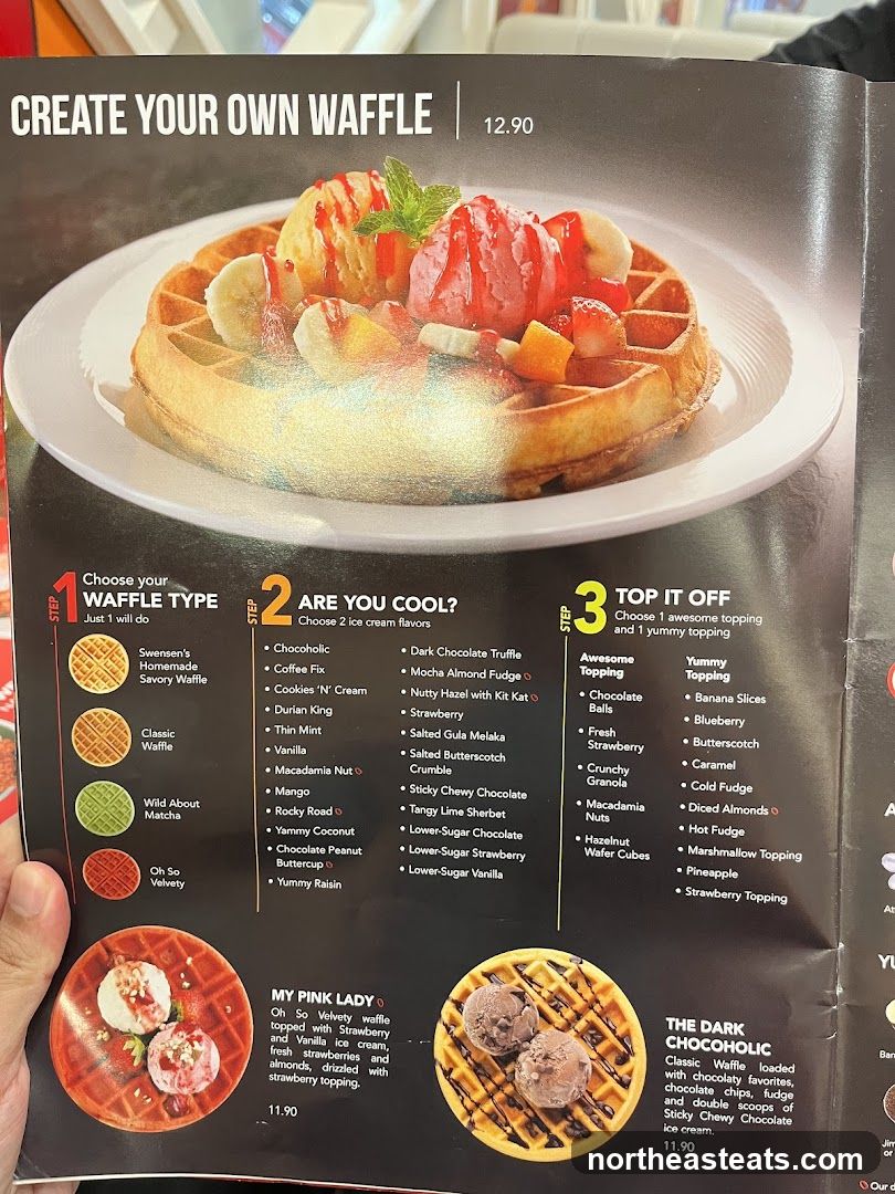 CREATE YOUR OWN WAFFLE
