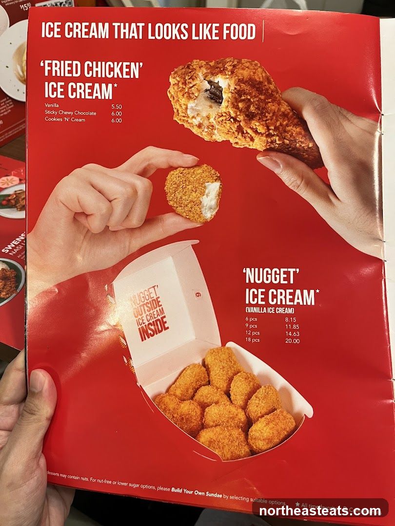 ICE CREAM THAT LOOKS LIKE FOOD