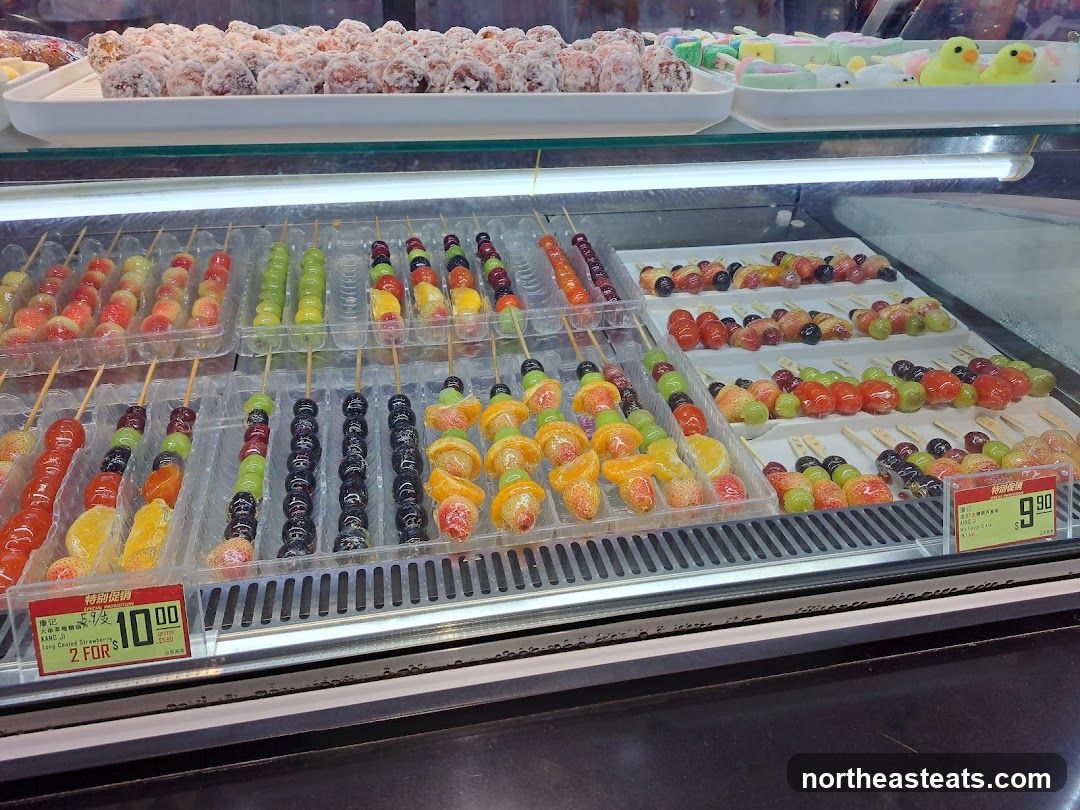 Candied Fruit Skewers