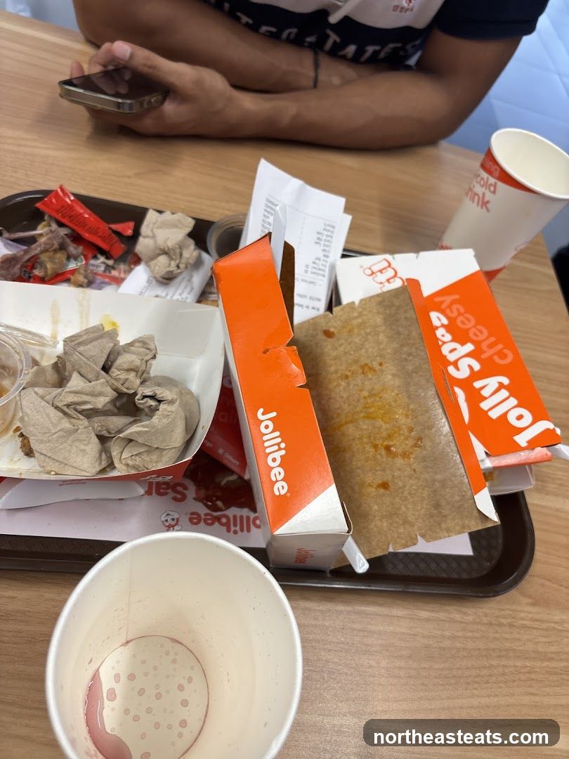 Jollibee Meal Remnants