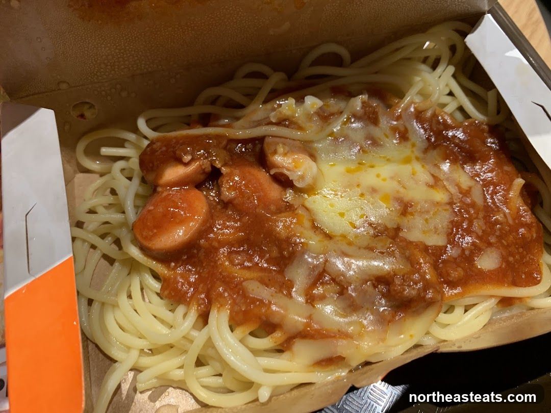 Spaghetti with Sausage and Cheese