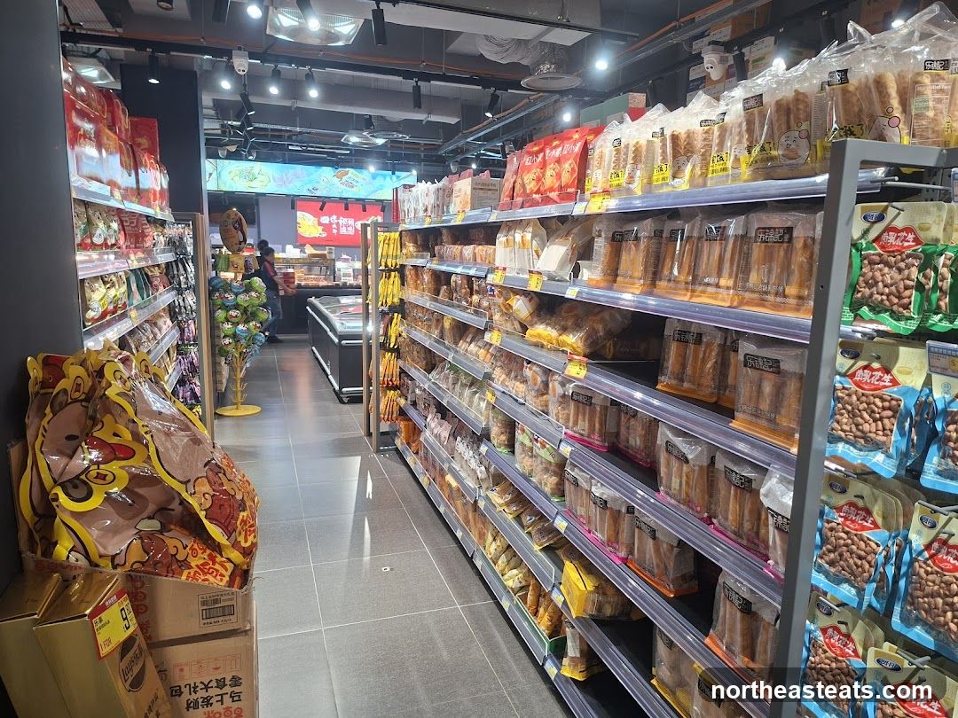 Snack Aisle in a Store