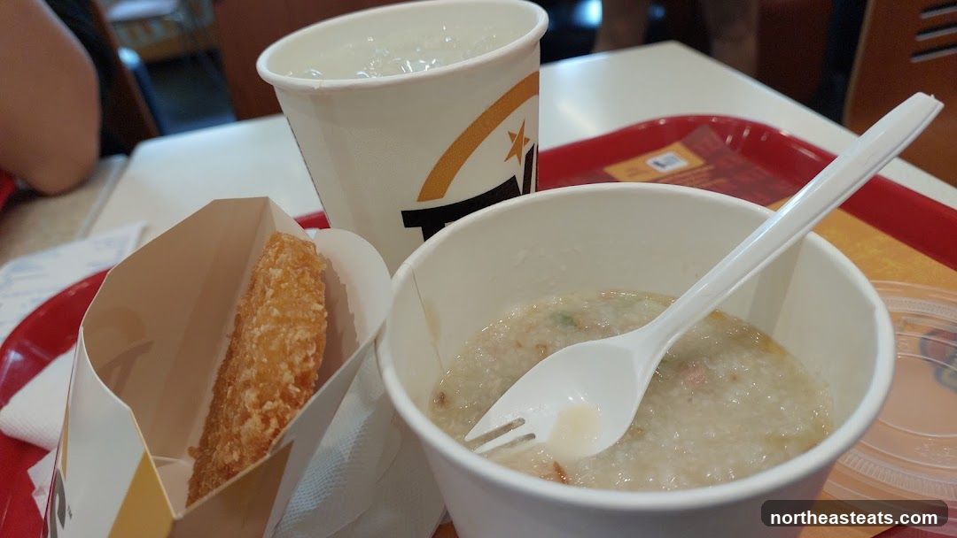 Congee and Fried Food