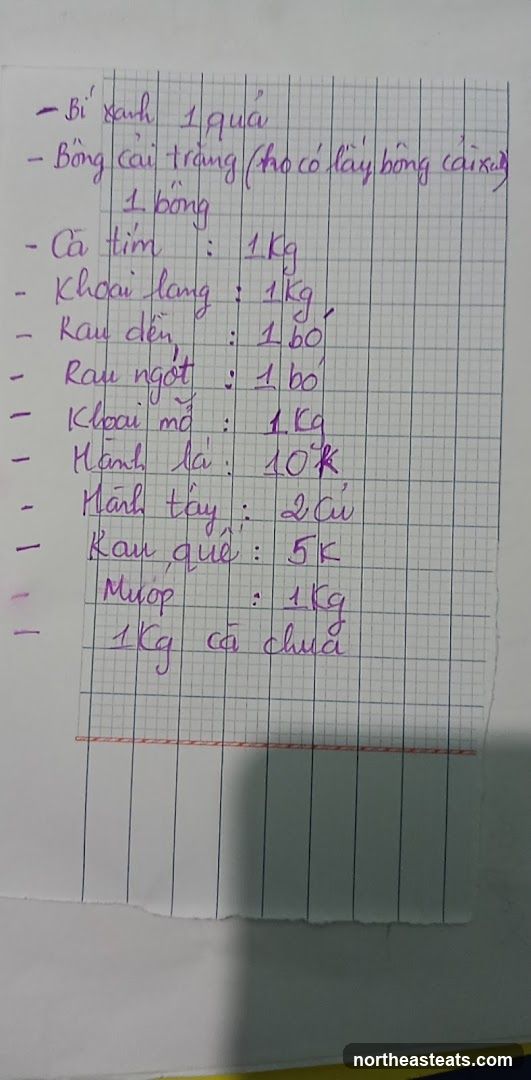 Shopping List