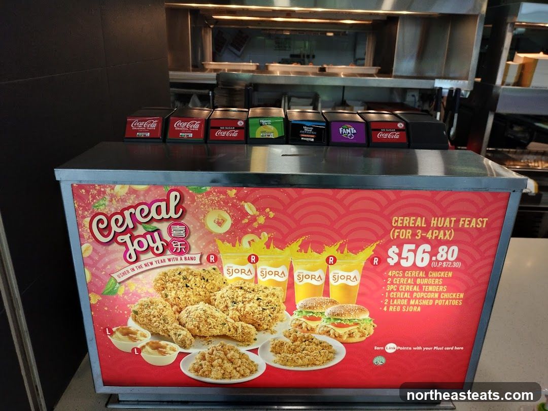Cereal Huat Feast Promotion