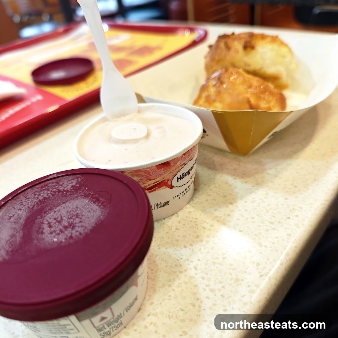Ice Cream and Pastries