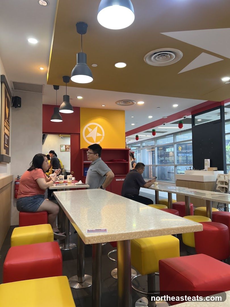 Restaurant Interior with Customers