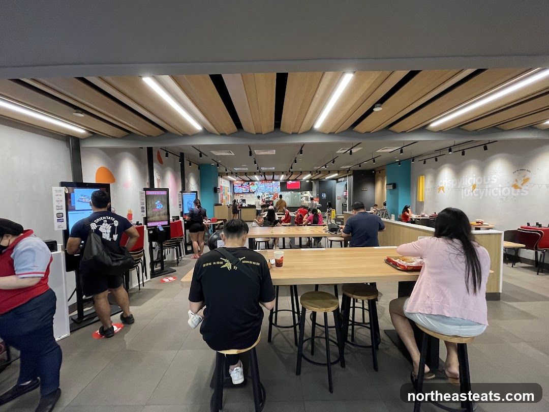Fast Food Restaurant Interior