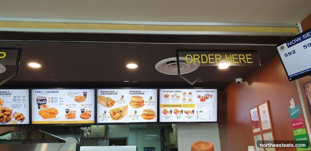 Fast Food Restaurant Order Counter