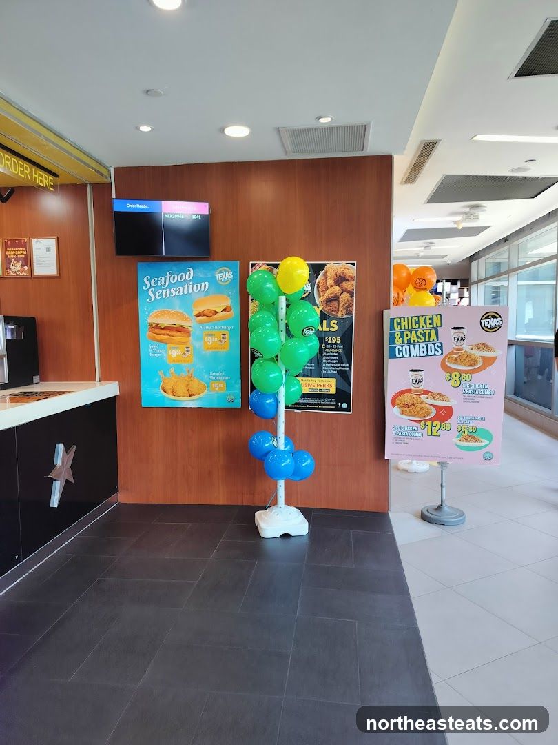 Fast Food Restaurant Interior