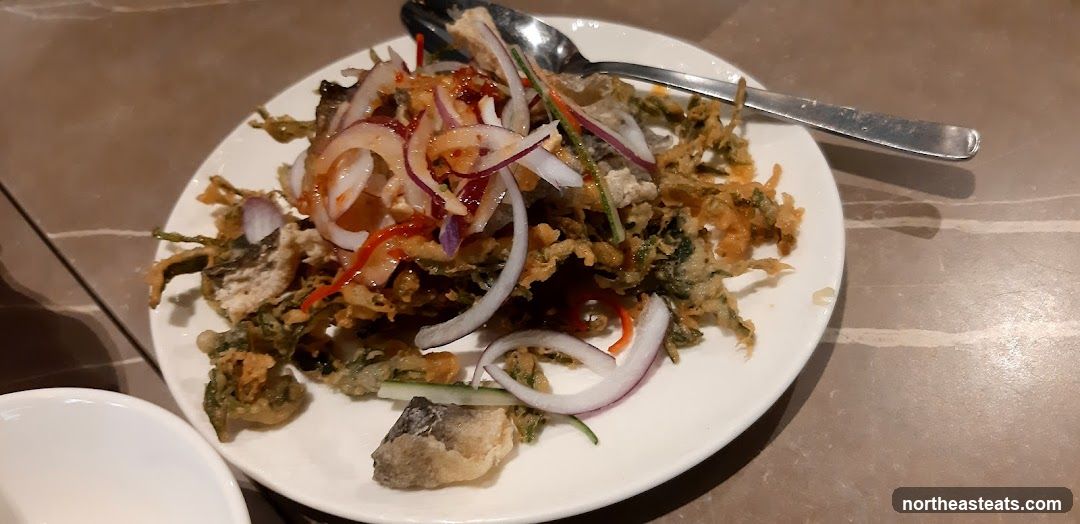 Fried Greens with Onions