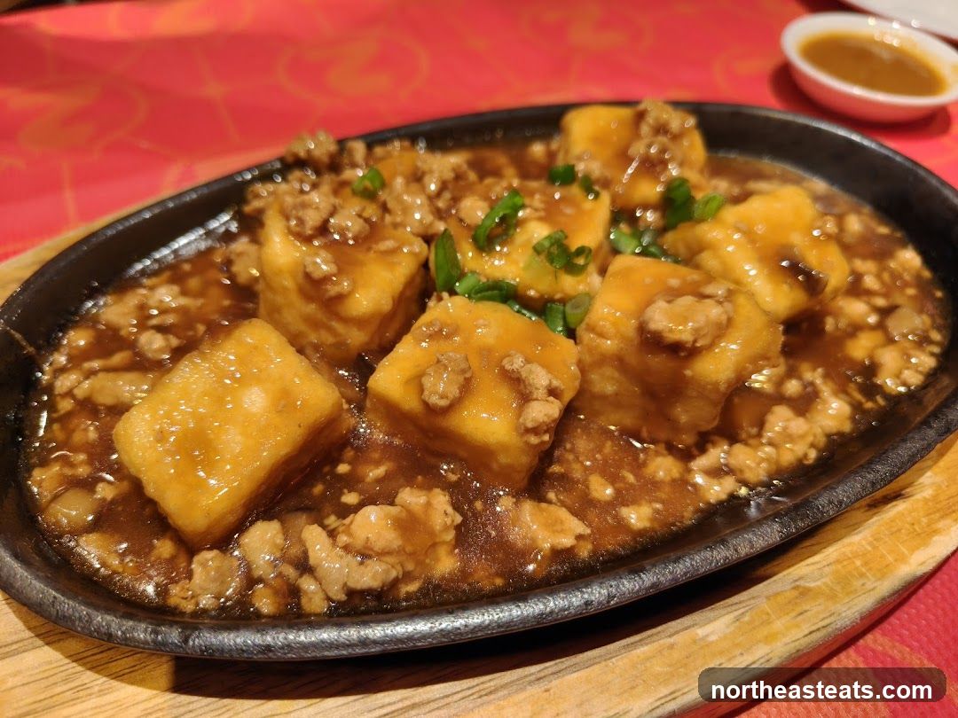 Sizzling Tofu Dish