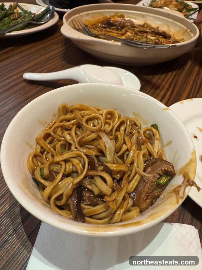 Noodles with Meat and Vegetables