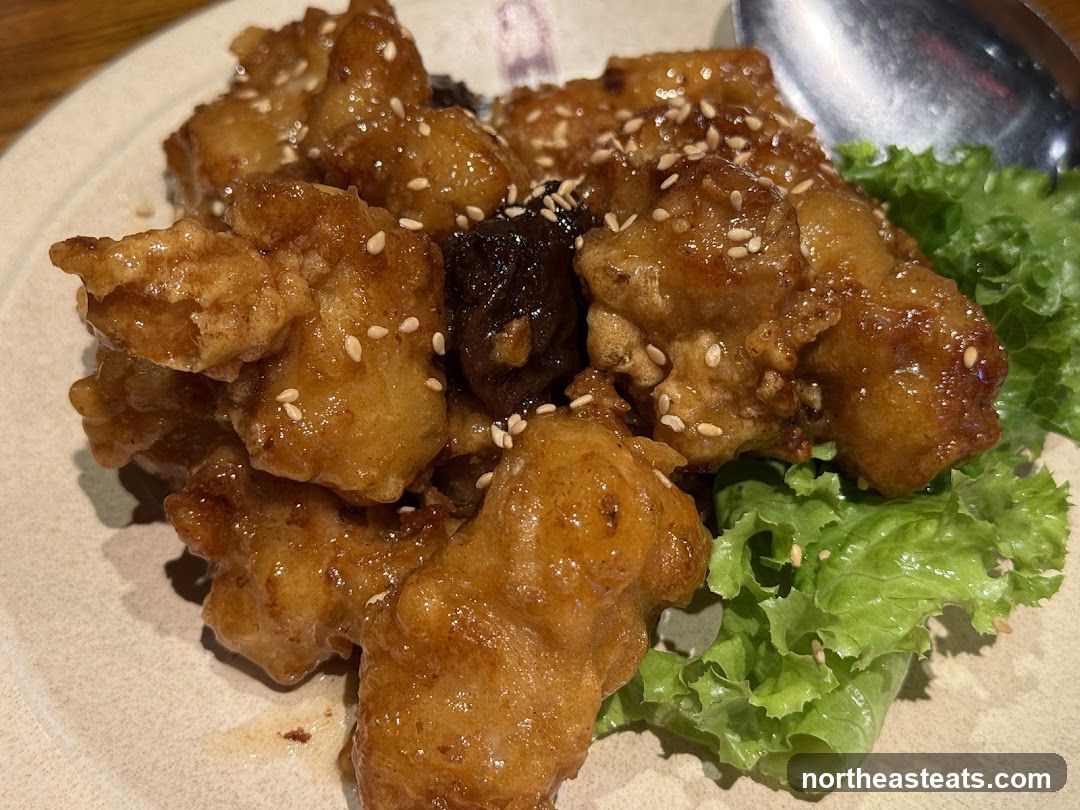 Crispy Fried Chicken with Sesame Seeds