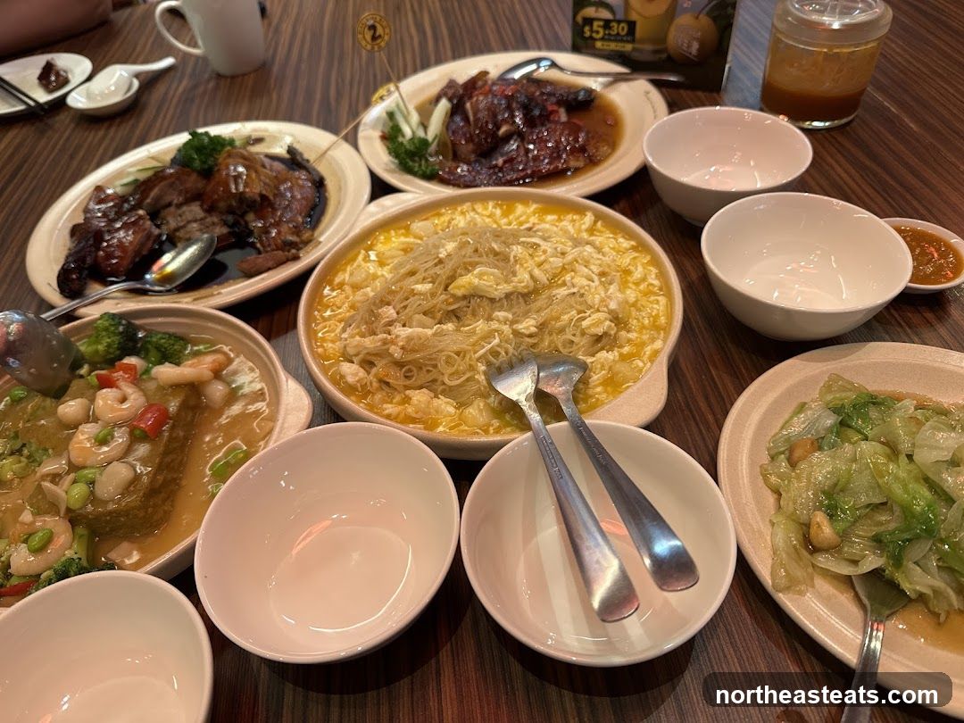 Chinese Food Spread