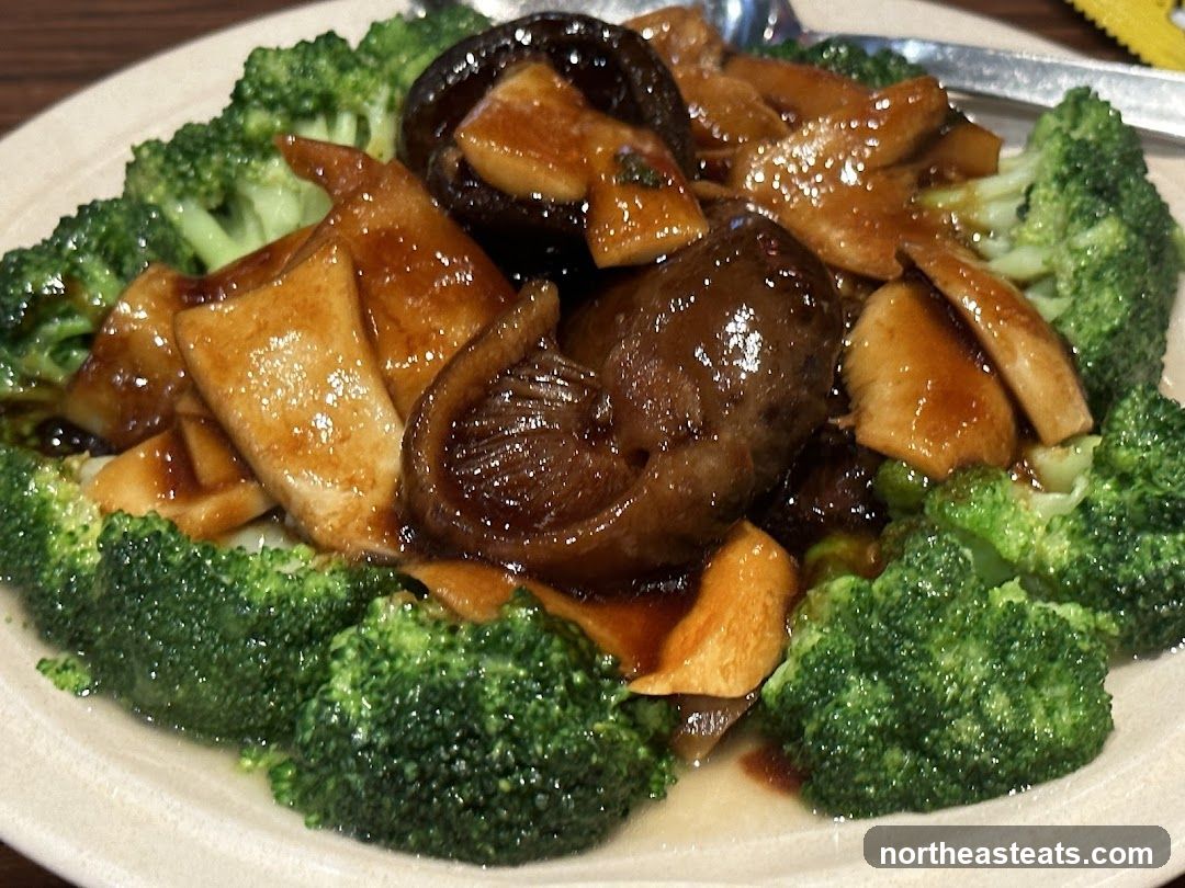 Broccoli and Mushroom Stir-fry