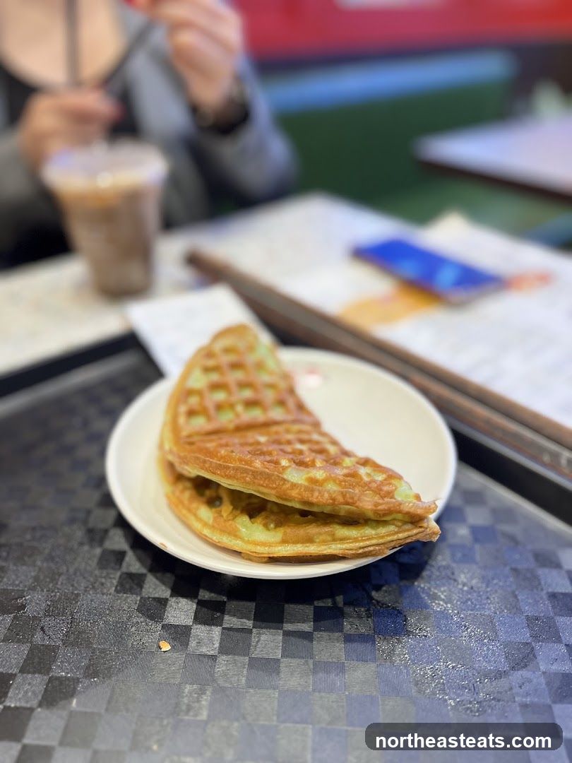 Waffles and Drink