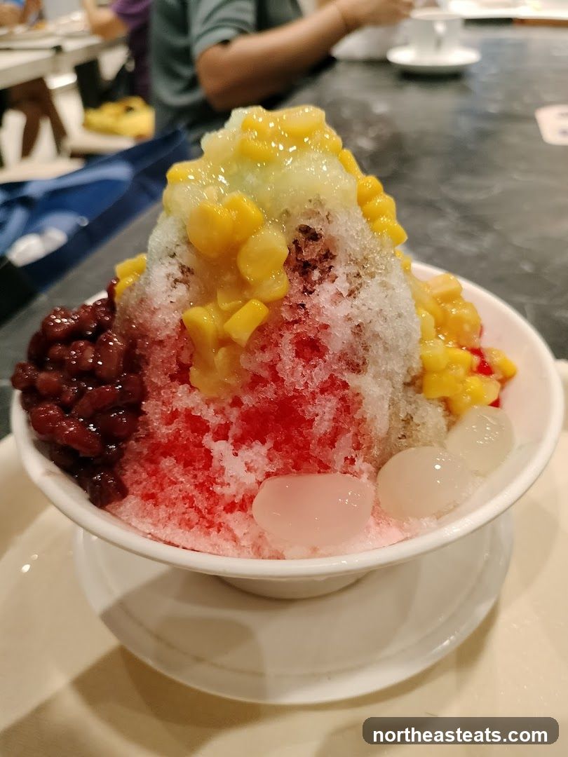 Shaved Ice Dessert