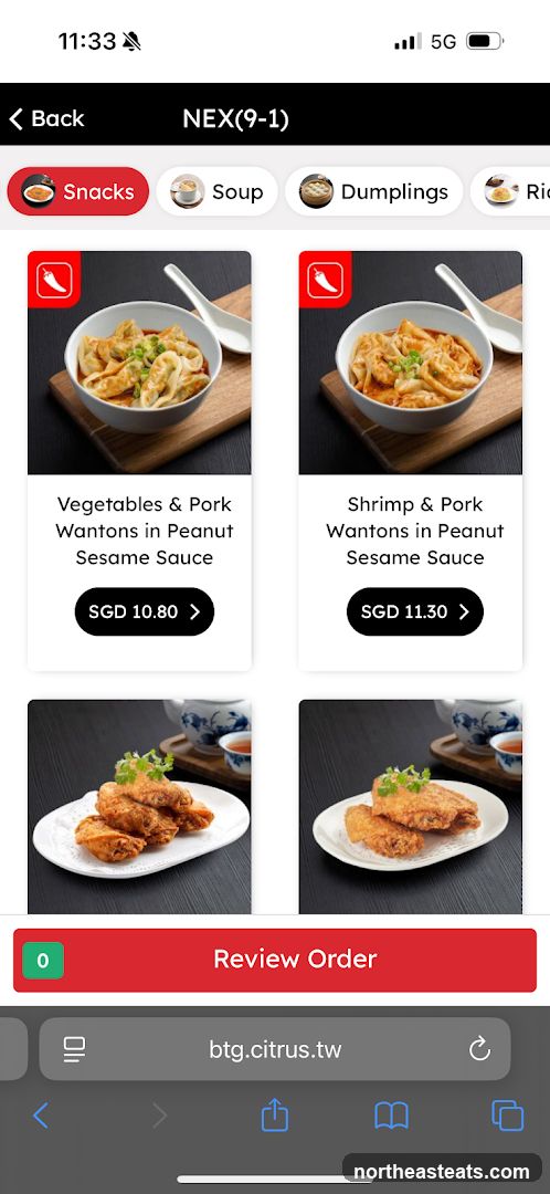 Food Menu