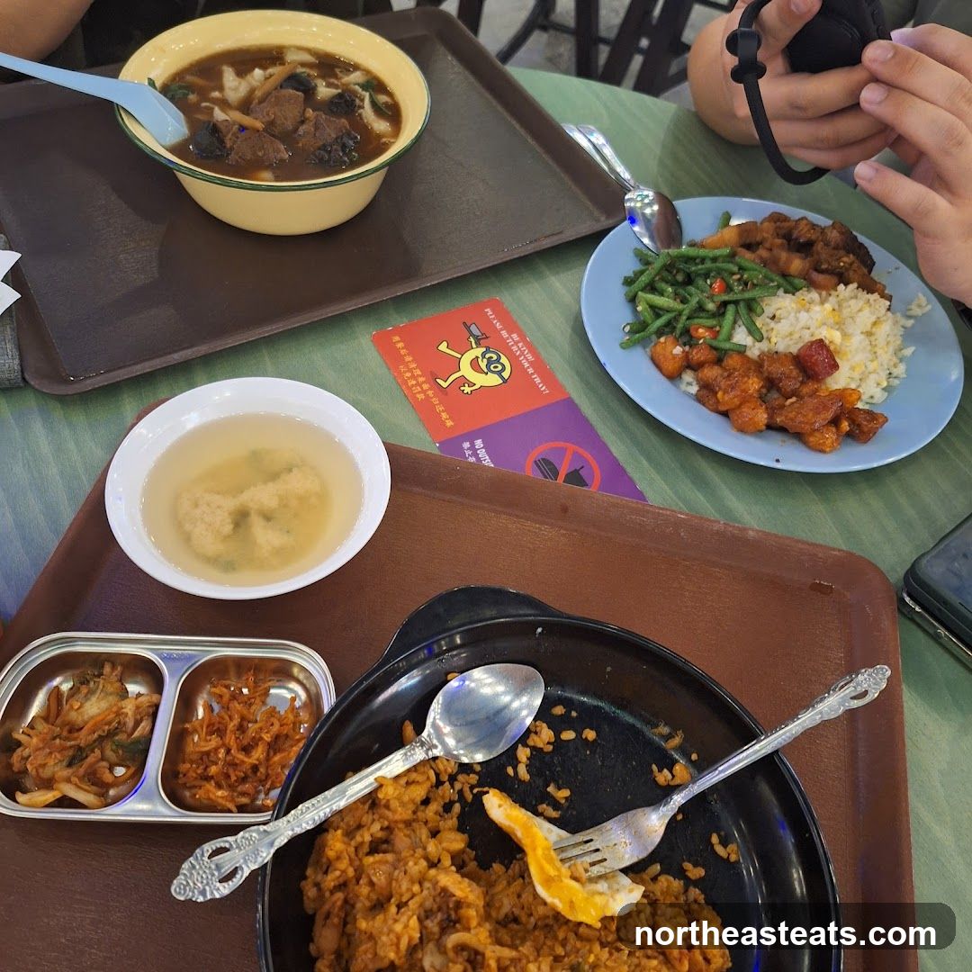 Food Trays with Meals