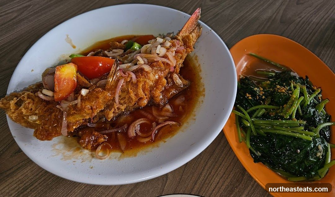 Fried Fish with Vegetables