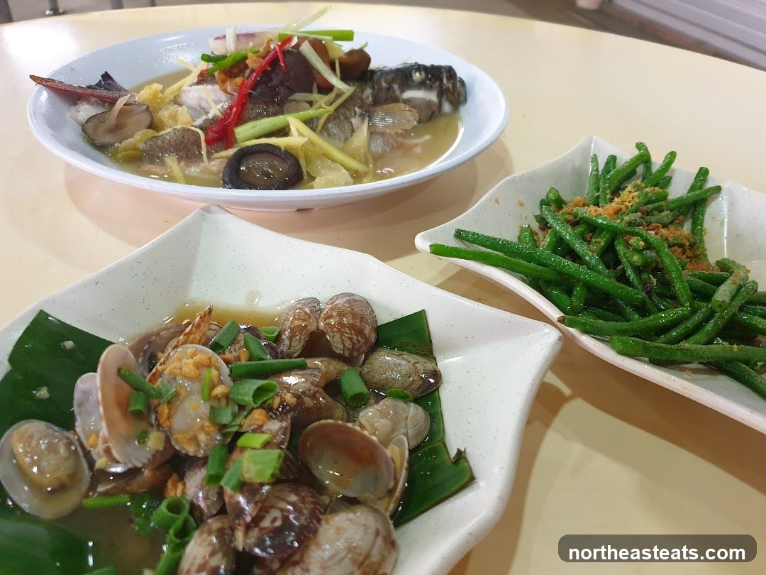Seafood and Vegetable Dishes