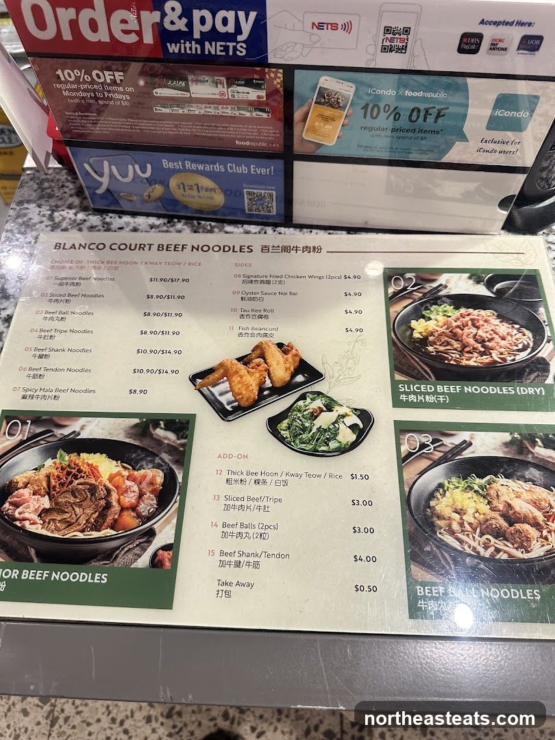 BLANCO COURT BEEF NOODLES