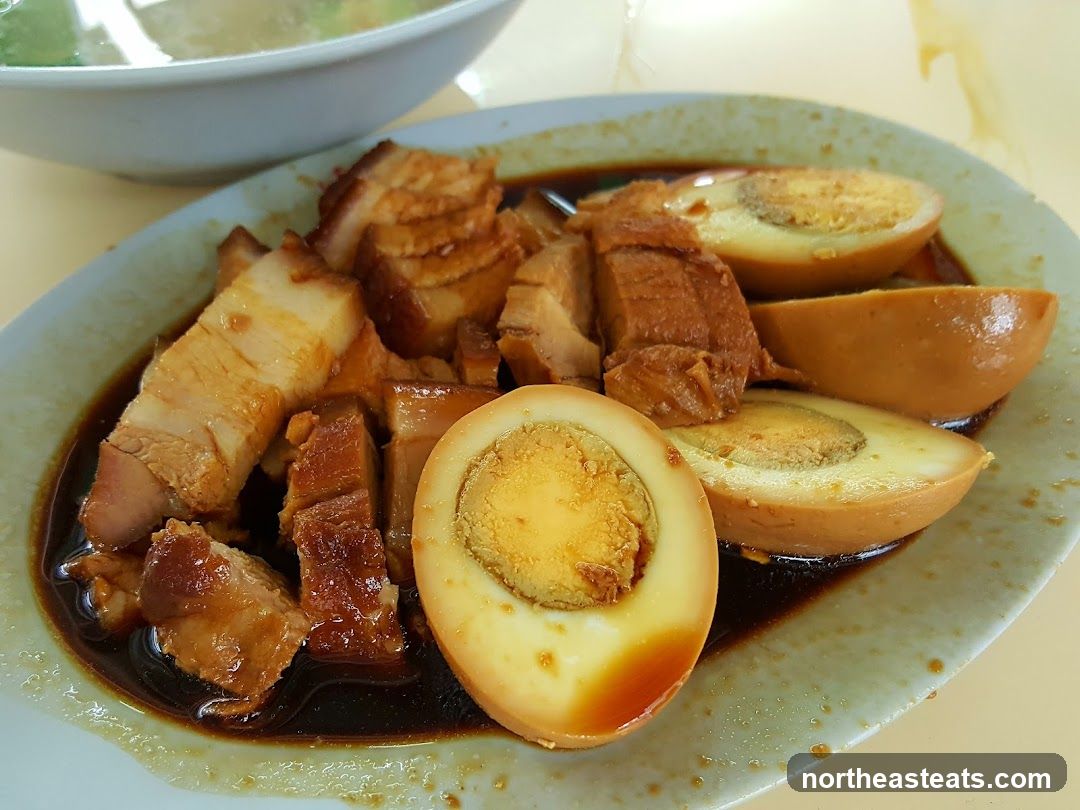 Braised Pork Belly and Eggs