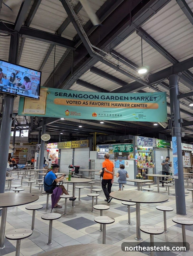 Hawker Center Seating Area