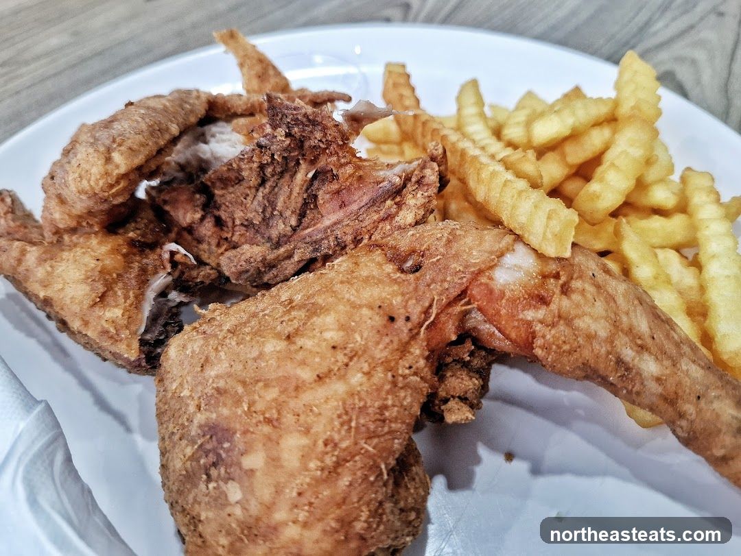 Fried Chicken and Fries