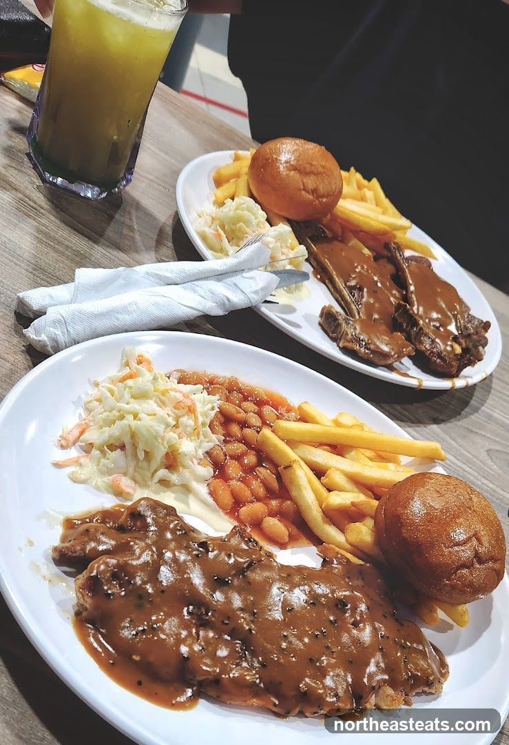 Steak Dinner with Sides