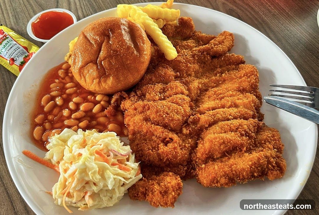 Chicken Schnitzel Meal