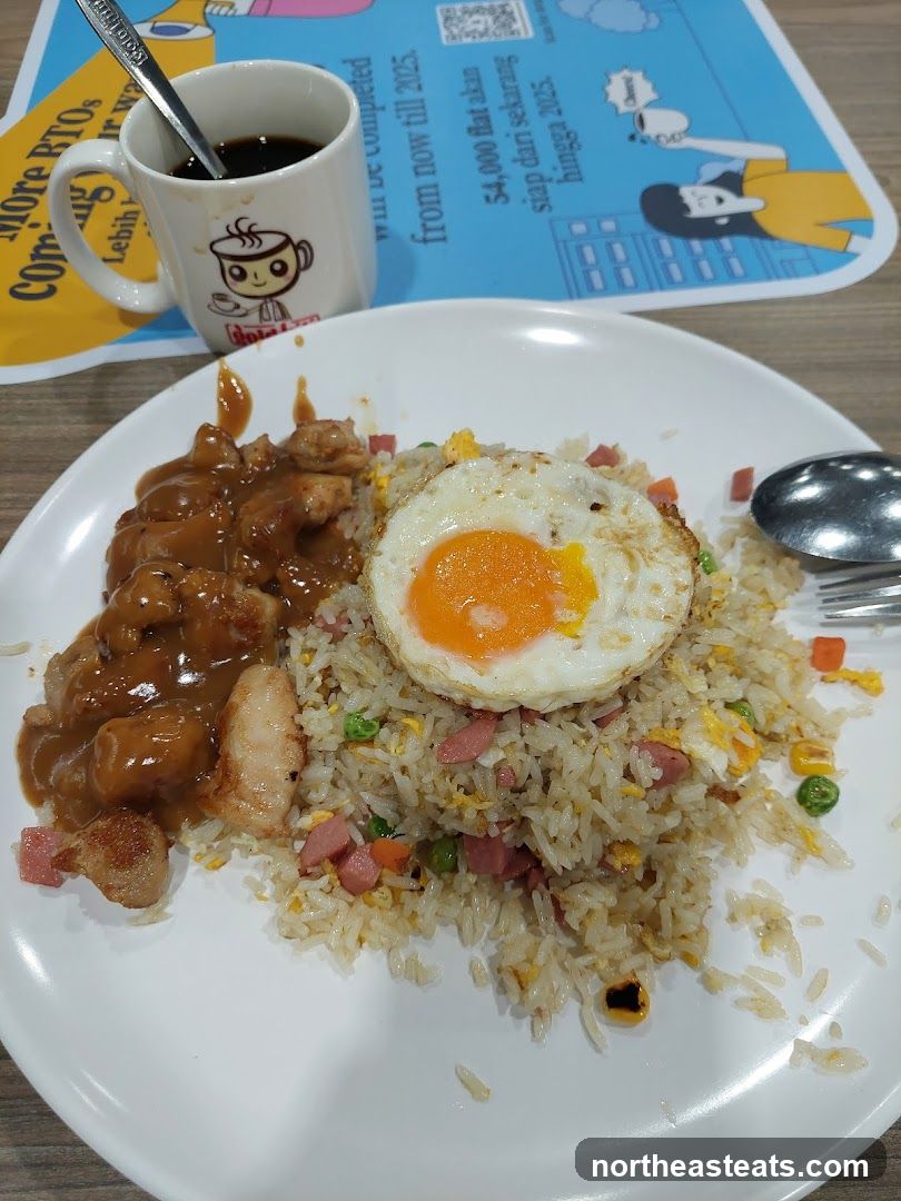Fried Rice with Chicken and Egg